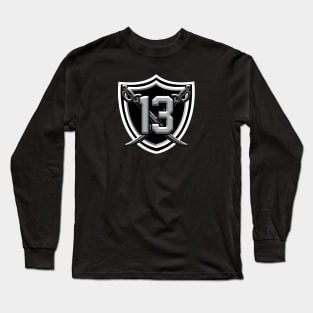 OAKLAND SHIELD (RENFROW) Long Sleeve T-Shirt